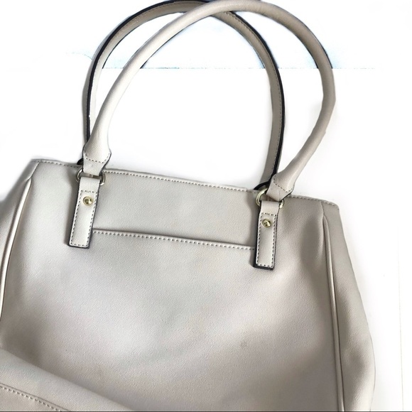 Ann Klein Satchel cream purse - Picture 7 of 10